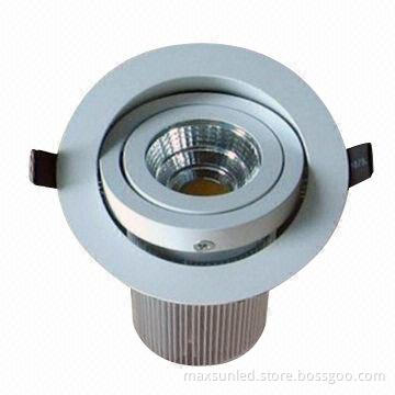 15W COB LED Recessed Downlight with 85 to 260V AC Input Voltage